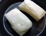 洋風・ねぎからしチーズもち作り方1写真