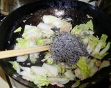 塩コブで作る簡単和風パスタ作り方5写真
