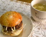 レンジパンでバーガー♪作り方17写真