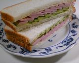 魚肉ソーセージのサンドウィッチ作り方5写真