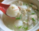 こっくり。【貝柱と鶏さんで中華粥】旨いよ作り方16写真