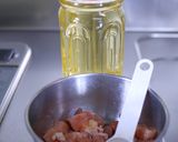 ごぼう天と鶏肉の炊き込みご飯♪作り方1写真