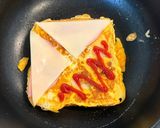 Xカットのフライパンサンド作り方5写真