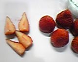 ひと手間かけて☆なめらか苺ソース作り方1写真