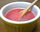 ひと手間かけて☆なめらか苺ソース作り方4写真