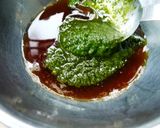 マグロと山芋のソテー　ジェノベーゼ作り方3写真