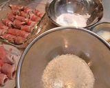 とんかつ風味♪＜椎茸豚肉ロールフライ＞作り方3写真