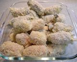 とんかつ風味♪＜椎茸豚肉ロールフライ＞作り方4写真