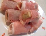 とんかつ風味♪＜椎茸豚肉ロールフライ＞作り方2写真