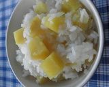 簡単！美味！さつまいもごはん作り方4写真