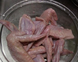手羽先とごぼうは山の幸だよ煮込み作り方5写真
