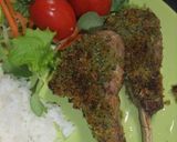 ラム肉のパン粉焼き作り方6写真