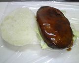 男の料理 チキンハンバーグ・サンド作り方5写真