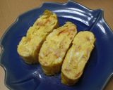 人参とベーコンのチーズ玉子焼き作り方14写真