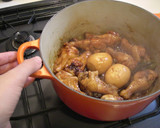 簡単煮物！鶏手羽元と卵の甘辛煮作り方8写真