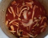 鶏ささみと エリンギ 玉ねぎの トマト煮込み✿作り方4写真