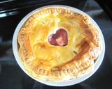 バレンタイン❤ハートのチョコチーズパイ❤作り方9写真