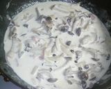 簡単まろやか美味☆きのこのクリームパスタ作り方3写真