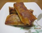 カレーが余ったら！チーズカレー春巻き★作り方7写真