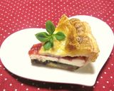 バレンタイン❤ハートのチョコチーズパイ❤作り方10写真