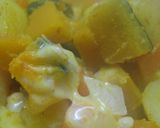 カレー風味★かぼちゃ入りマセドアンサラダ作り方6写真