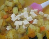 カレー風味★かぼちゃ入りマセドアンサラダ作り方5写真