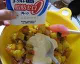 カレー風味★かぼちゃ入りマセドアンサラダ作り方7写真