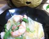 ふわふわ柔らか豆腐ステーキ★海鮮あんかけ作り方14写真