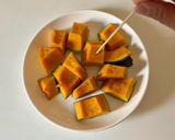 レンジで簡単！カフェ風かぼちゃのタルト作り方2写真