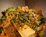 主演ゴーヤ/助演豚海老 中華チャプチェ作り方6写真
