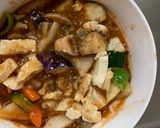 肉無豆腐中華風ボロネーゼ味が白菜野菜炒め作り方15写真