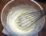 * ハートの半熟チーズケーキ *作り方2写真
