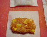 お弁当に☆残り物ミニカレー春巻作り方1写真