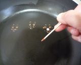 キャラ弁にトーマスのお絵かきホットケーキ作り方2写真