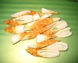 簡単、激安！ちくわとカニカマの甘辛揚げ♪作り方1写真