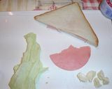 食パン一枚で美味しい簡単ホットサンド作り方4写真