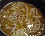 残り物（カレー蕎麦）作り方3写真