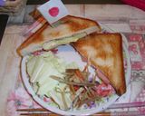 食パン一枚で美味しい簡単ホットサンド作り方8写真