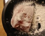 鶏肉の胸肉と梅肉と大葉のはさみカツ☆作り方7写真
