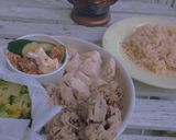 ブロッコリー豚肉鶏むね肉きゅうりサラダ作り方4写真