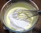 * ハートの半熟チーズケーキ *作り方5写真
