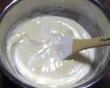 * ハートの半熟チーズケーキ *作り方6写真