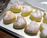 * ハートの半熟チーズケーキ *作り方9写真