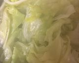 一玉消費レタスのしゃぶしゃぶサラダ😋作り方2写真