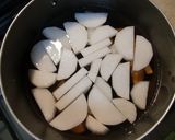 味噌仕立て★大根の和風ポトフ作り方2写真