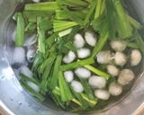 ニラ大量消費、ニラのナムル風おひたし作り方3写真