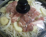 野菜たっぷりの蒸し鶏＋ネギ中華ダレ作り方2写真