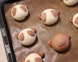 動物パン＊パンダとクマ作り方13写真