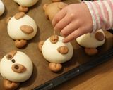 動物パン＊パンダとクマ作り方14写真