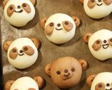 動物パン＊パンダとクマ作り方17写真